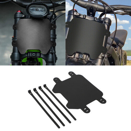 For Sur-ron Motorcycle Front Number Plate Frame Holder Black For SurRon