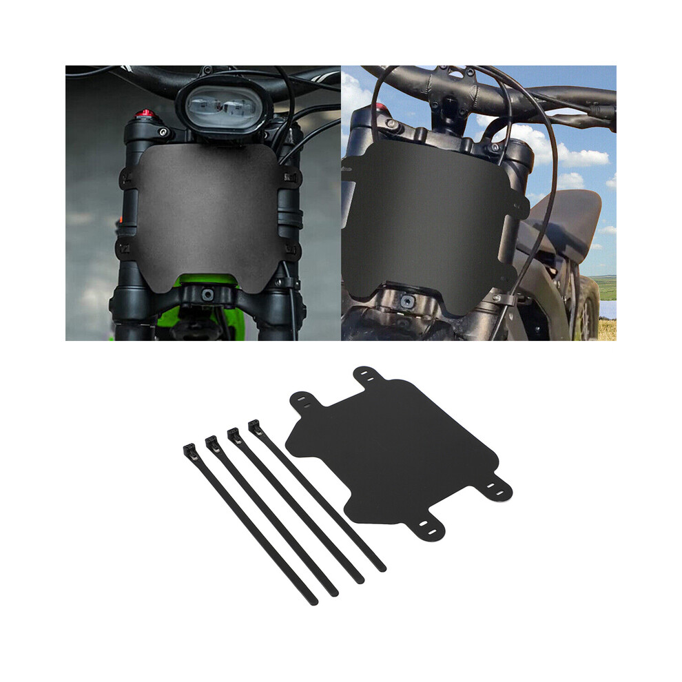 For Sur-Ron Motorcycle Front Number Plate Frame Holder For Surron Black 9123213544114