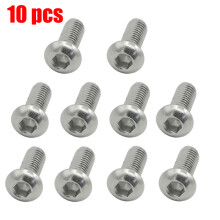 10PC Stainless For Derby Cover Screws kit Allen Button Head Bolt 1999-2018