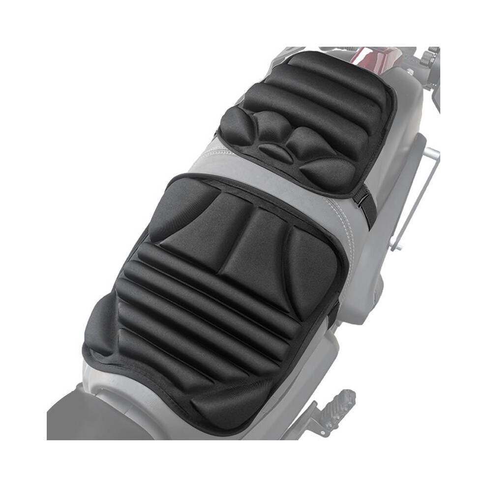 2Pcs Motorcycle Seat Pad Gel Cushion Breathable For 200 Blaster Yamaha 9123213546705
