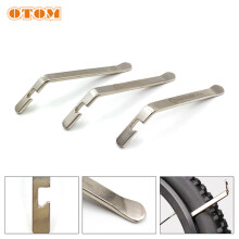 OTOM Motorcycle Cycling Tire Lever Pry Up Tool Metal Pry Bar Stainless
