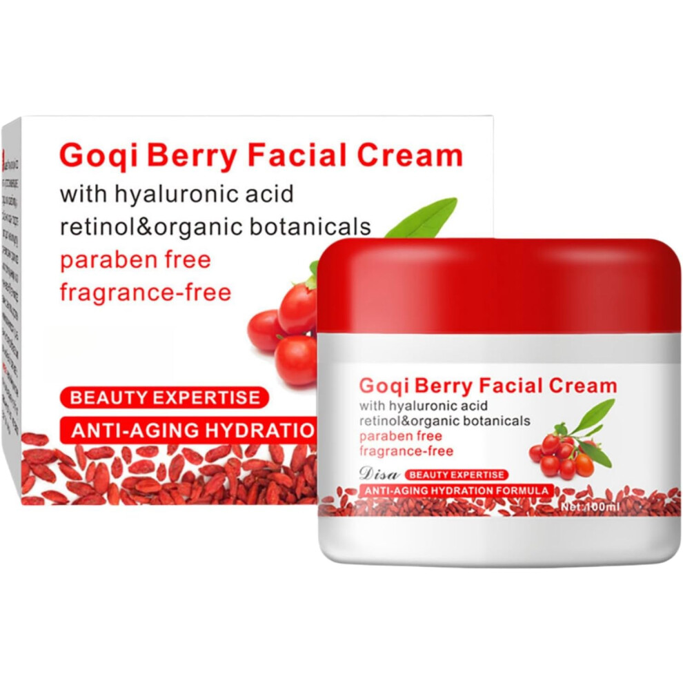 Go-Ji Berry Face Cream,Go-Ji Berry Face Moisturiser,Go-Ji Anti Aging Face Cream,Face Moisturizer for Women,Revitalizing Anti Wrinkle Cream