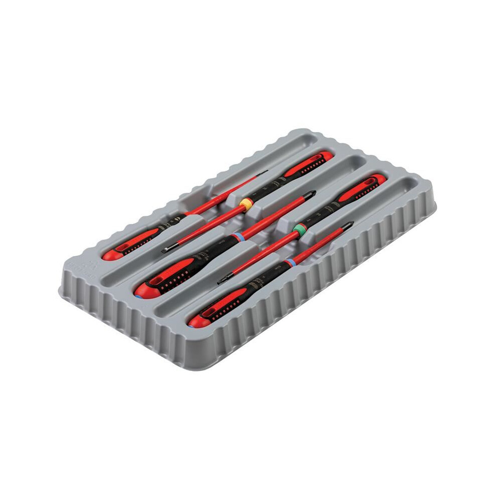 Bahco BE-9872SL Ergo 5 Piece VDE Insulated Slimline Screwdriver Set 1000V IEC - Image 6