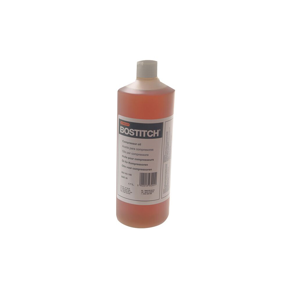 Bostitch - Isovg100 Sae 30 1Litre Compressor Oil 5902013932451
