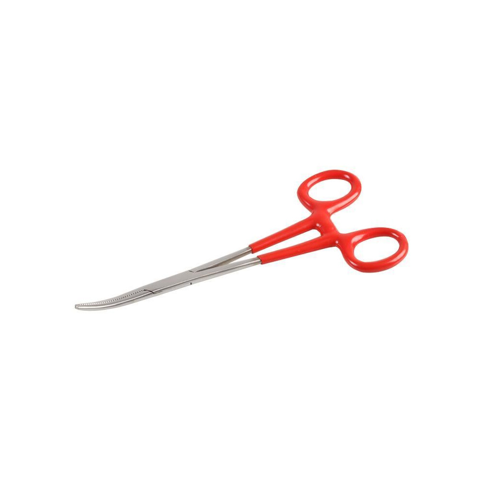 Duratool - 6" (150Mm) Bent Nose Forceps, Dipped Handle 5051259022126