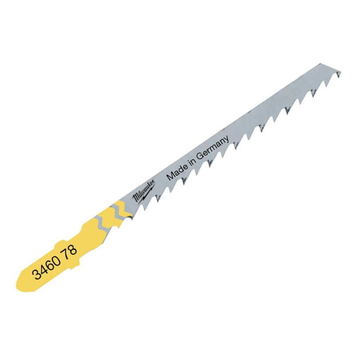 Milwaukee Scie sauteuse MILWAUKEE - Pack de 5 lames bois/PVC 75mm denture 4mm