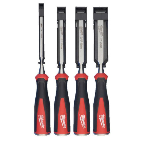 Milwaukee Milwaukee - Beveled Edge Chisels Set 4 Piece - 4932479897