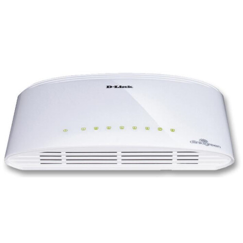 D-LINK - 8-Port Gigabit Unmanaged Desktop Switch