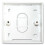 TUK - Single Data Back Box, White - 21mm (18mm Internal Depth) 1