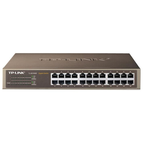 TP-LINK TP-LINK - 24-Port Gigabit Desktop/Rack Mount Switch