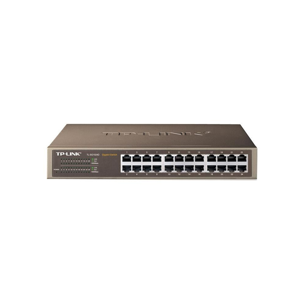 TP-LINK - 24-Port Gigabit Desktop/Rack Mount Switch