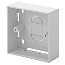 TUK - Single Data Back Box, White - 37mm