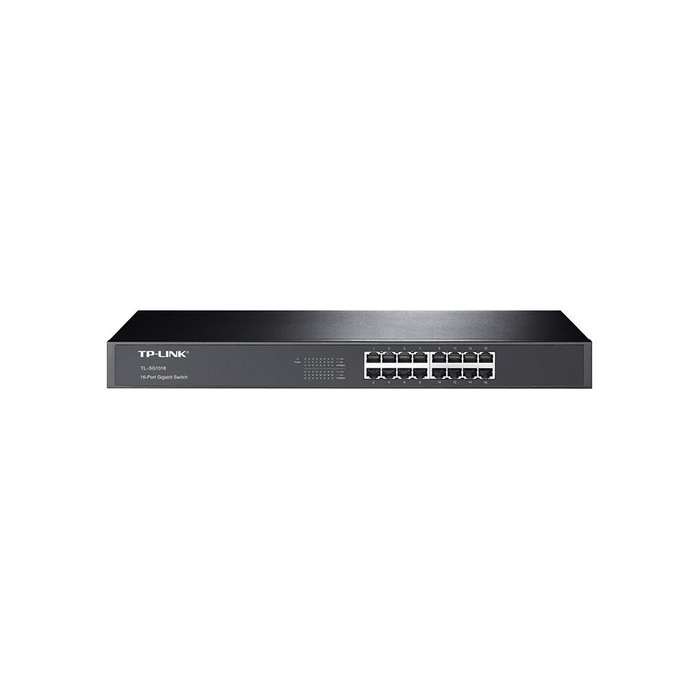 TP-LINK - 16 Port Gigabit Desktop / Rack Mount Switch