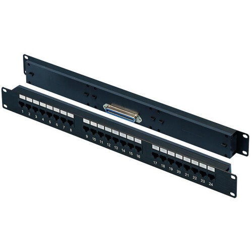 TUK - RJ21/Telco 24 Port Patch Panel