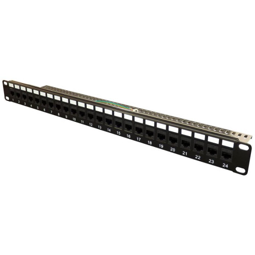 TUK - Cat5e 24-Port Through Coupler Panel