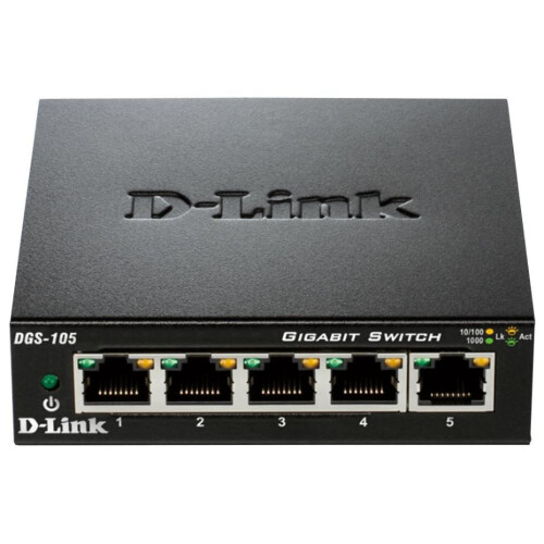 D-LINK - 5-Port Gigabit Ethernet Switch