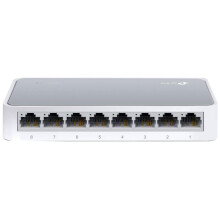 TP-LINK - 8 Port 10/100Mbps Fast Ethernet Desktop Switch