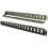 TUK - 16 Port Feedthrough Patch Panel for Wide Keystones 1