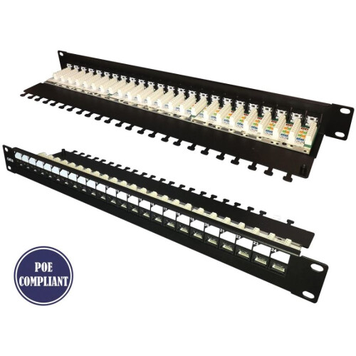 TUK - LOKJAC 24 Port Cat6 Patch Panel