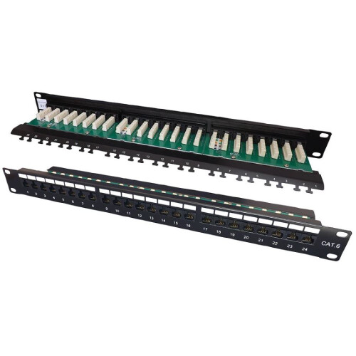 TUK - 24 Port Cat6 UTP Patch Panel