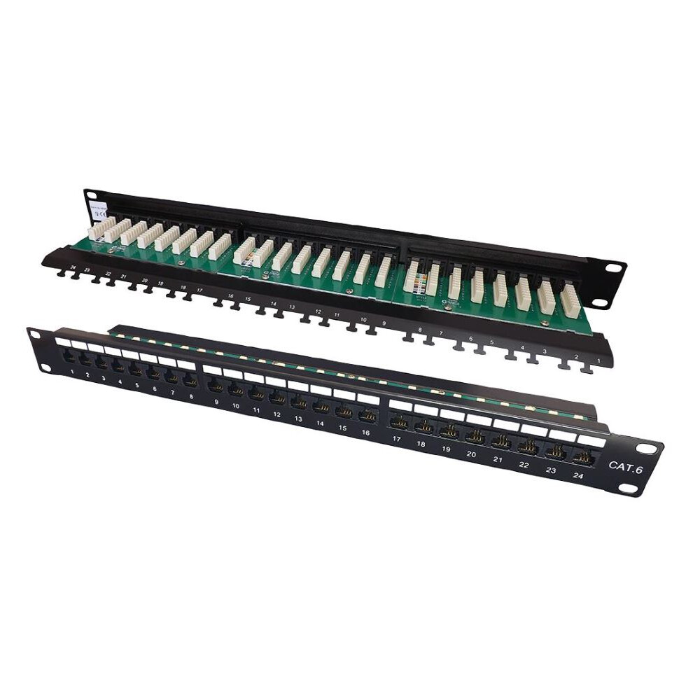 Tuk - 24 Port Cat6 Utp Patch Panel 3561124152800