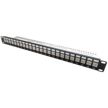 TUK - LOKJAC 24 Port Cat6a Locking Keystone Patch Panel