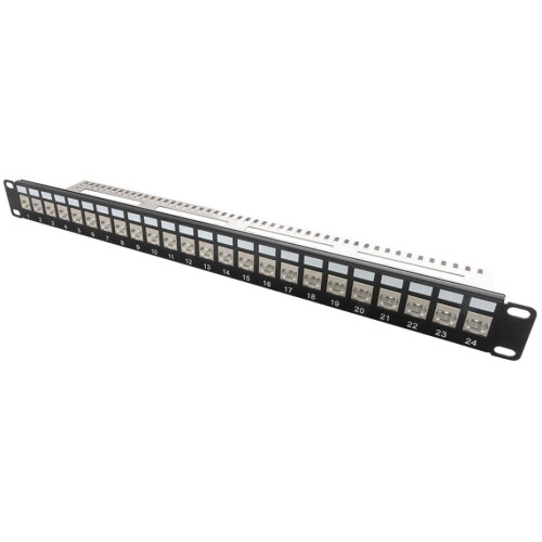 TUK - LOKJAC 24 Port Cat6a Locking Keystone Patch Panel