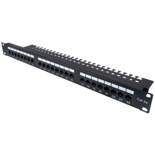TUK - 24 Port Cat5e RJ45 Patch Panel