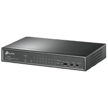 TP-LINK - 9 Port Fast Ethernet Desktop Switch with PoE+