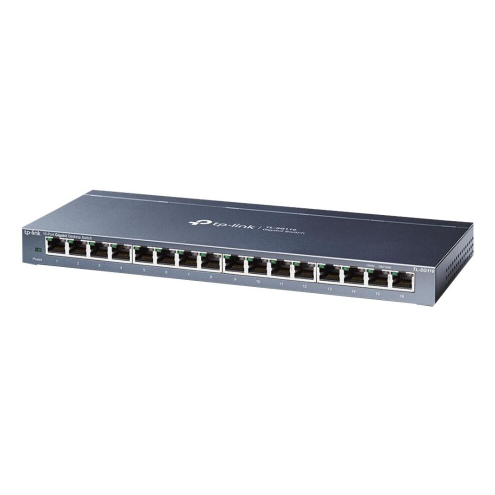 TP-LINK - 16 Port Gigabit Desktop Network Switch