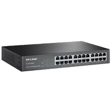 TP-LINK - 24 Port Fast Ethernet Desktop / Rack Mount Switch