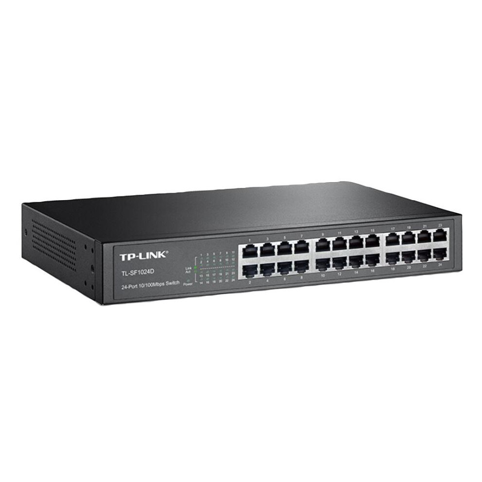 Tp-Link - 24 Port Fast Ethernet Desktop / Rack Mount Switch
