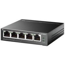 TP-LINK - 5 Port Fast Ethernet Desktop Switch with PoE