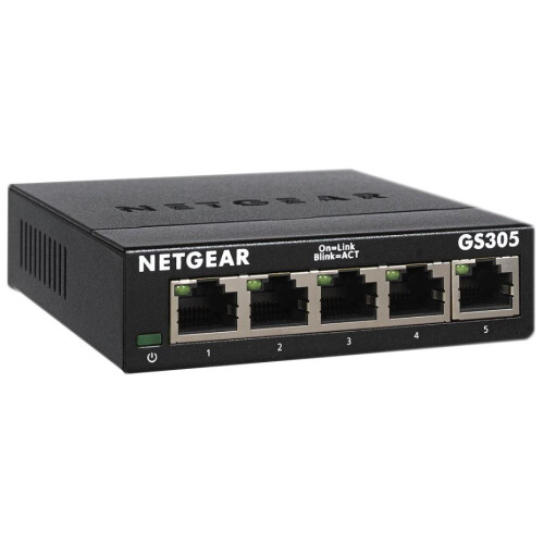 Netgear NETGEAR - 5 Port Gigabit Ethernet Unmanaged Desktop Switch