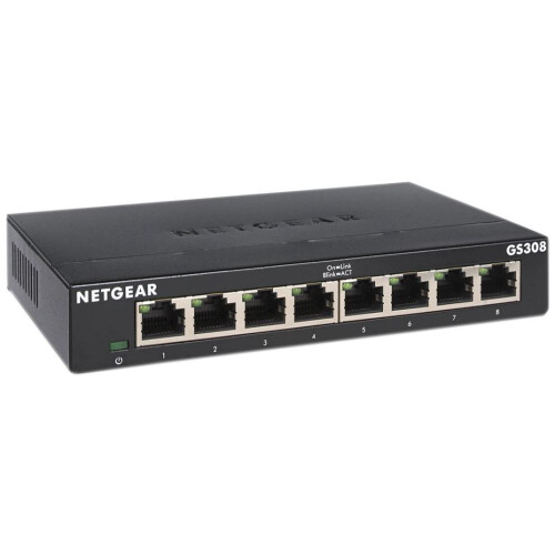 Netgear NETGEAR - 8 Port Gigabit Ethernet Unmanaged Desktop Switch