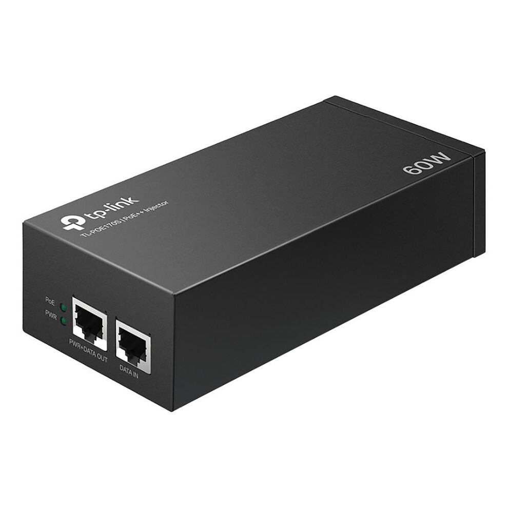 TP-LINK - 60W Gigabit PoE++ Injector