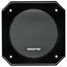 VISATON - Black Square Speaker Grill, 100mm