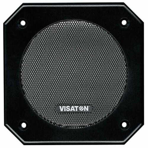 VISATON - Black Square Speaker Grill, 100mm