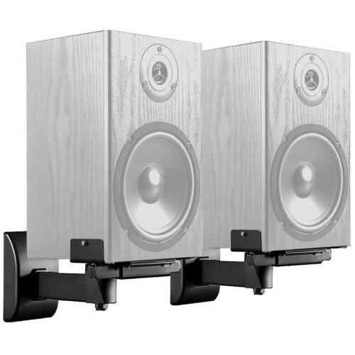 PULSE - Side Clamping Wall Mount Speaker Brackets (pair) -