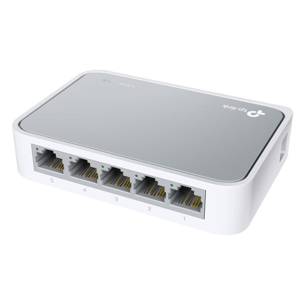 TP-LINK - 5 Port 10/100Mbps Fast Ethernet Desktop Switch