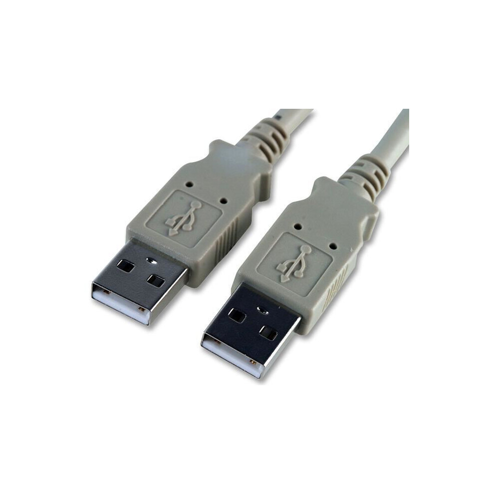 Pro Signal - Usb A Plug To A Plug Lead, 1.8M Grey 642610963209
