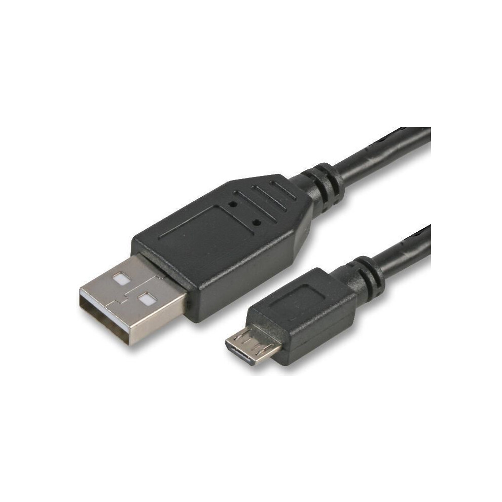 Pro Signal - Micro Usb B To Usb A Male To Male Lead, 1M Black 642610961984