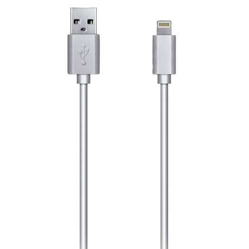 LMS DATA - White USB to Lightning Connector Lead - 1.5m