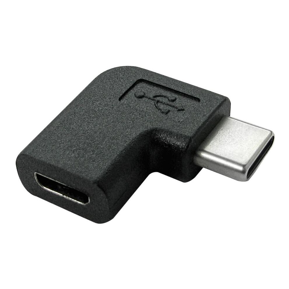Pro Signal - Right Angled Usb-C To Male Micro Usb B Female Usb 2.0 Adaptor 3561124152695