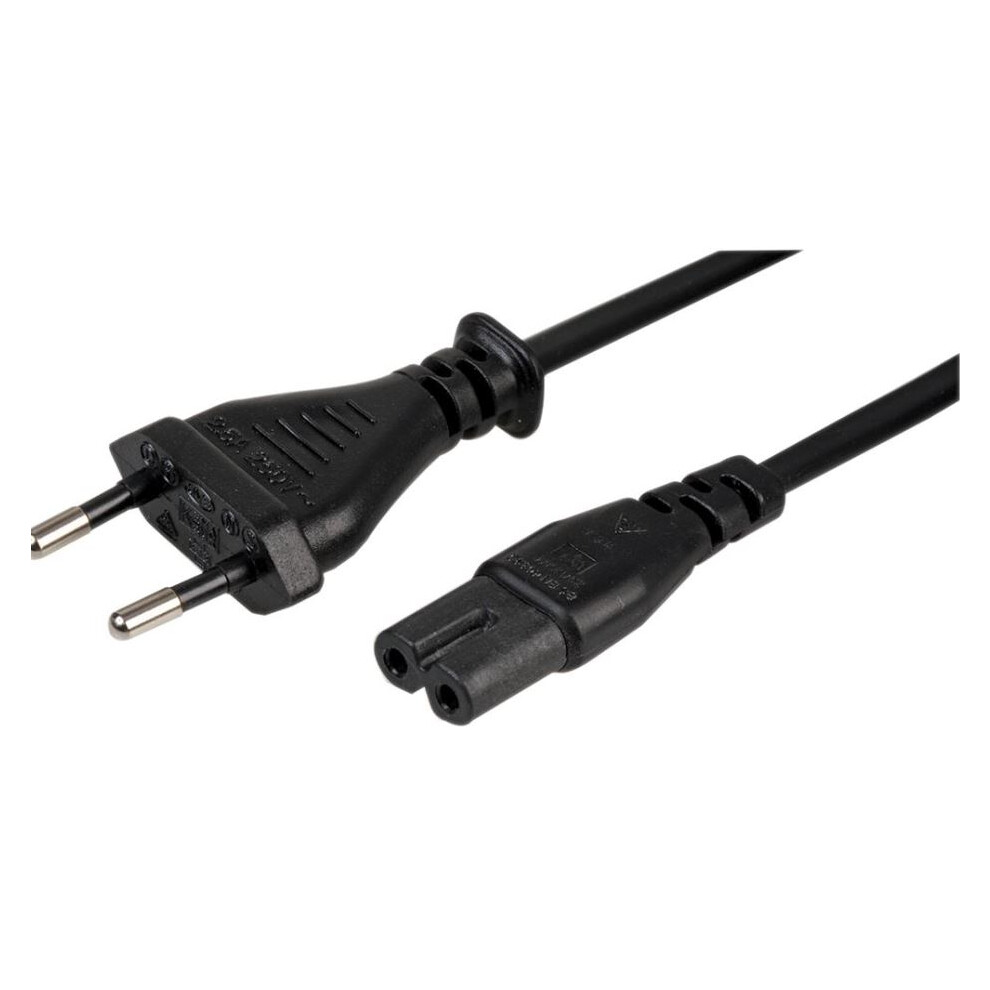 Pro Elec - Euro To Iec C7 Extension Lead, 5M, 2.5A, 250V, Black 3561214172596