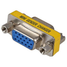PRO SIGNAL - High Density 15 Pin D Sub Socket to to 15 Pin D Sub Socket