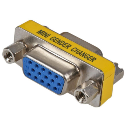 PRO SIGNAL - High Density 15 Pin D Sub Socket to to 15 Pin D Sub Socket