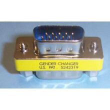 PRO SIGNAL - 15 Way High Density Male to Male Gender Changer
