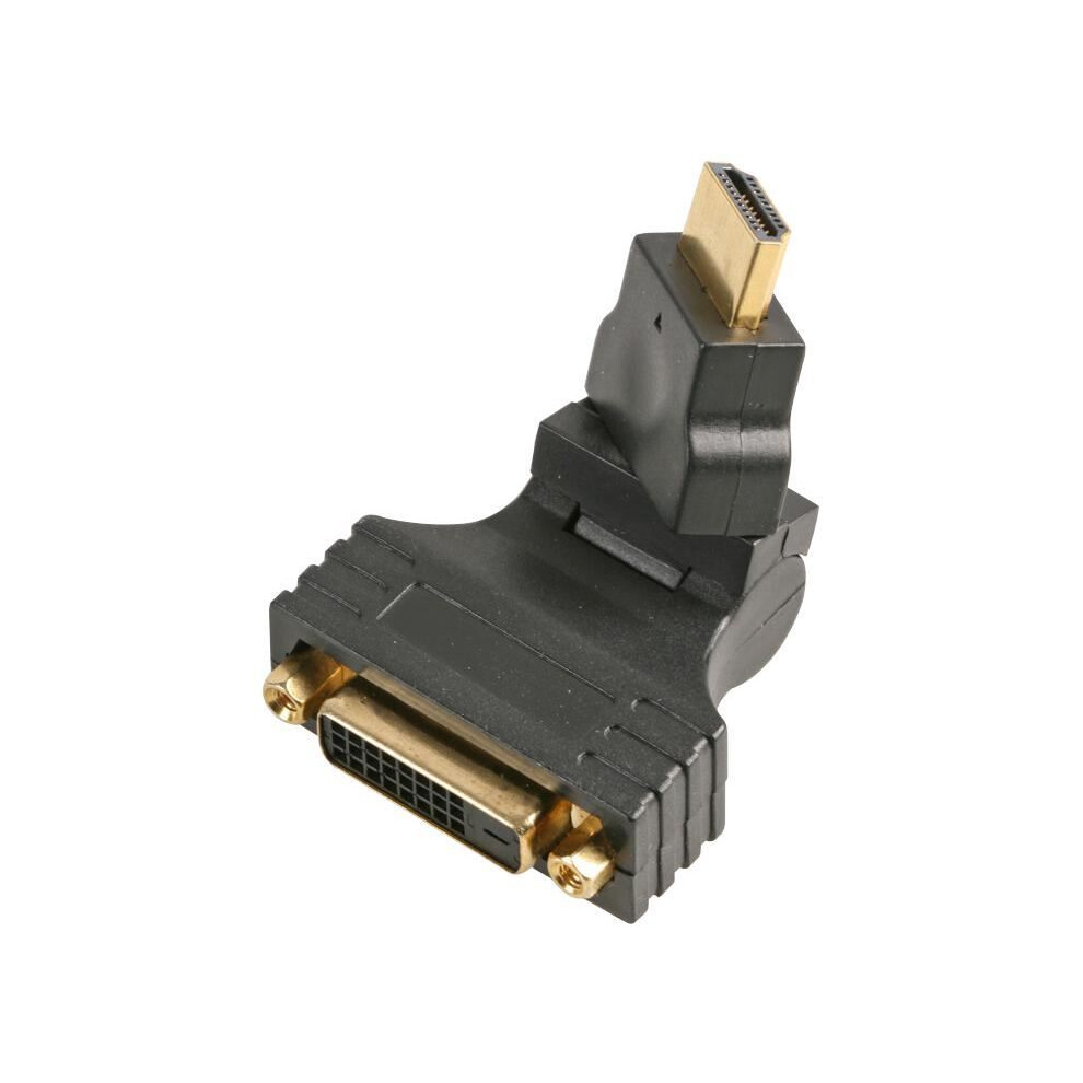 Pro Signal - Dvi-D Female To Hdmi Male Swivel Adaptor 642610969454