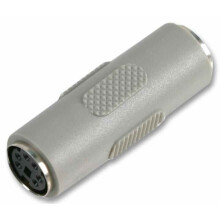 PRO SIGNAL - 6-Pin Mini DIN Coupler for PS/2 Devices